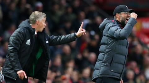 Ole Gunnar Solskjaer and Jurgen Klopp