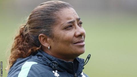 Coach of South Africa's women's team Desiree Ellis