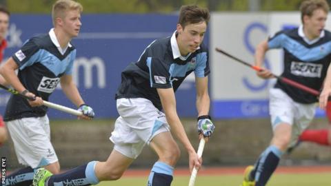 Sean Murray scored both goals for Lisnagarvey against Glenanne