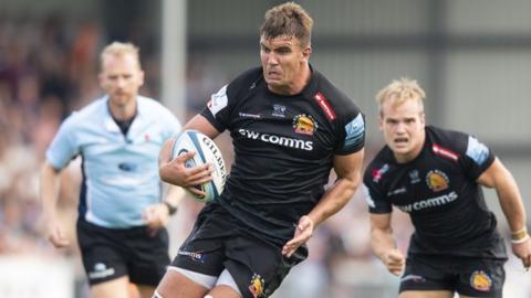Exeter Chiefs' Sam Skinner