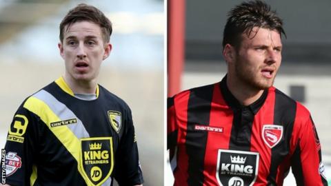 Andrew Fleming and Ryan Edwards