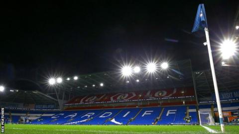 Championship Supporter Ejected At Cardiff City V Reading Game