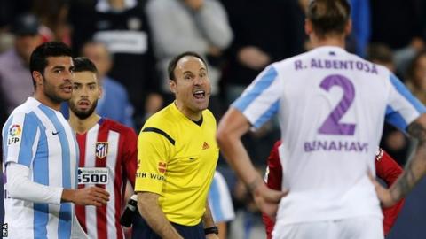 Malaga v Atletico Madrid