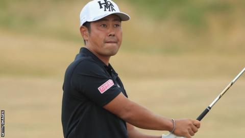 Hideto Tanihara at the Scottish Open