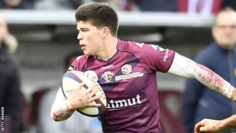 Bordeaux-Begles fly-half Matthieu Jalibert scored 16 points including a try against Dragons