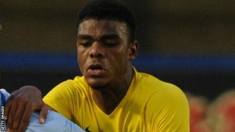 South Africa under-20 striker Lyle Foster