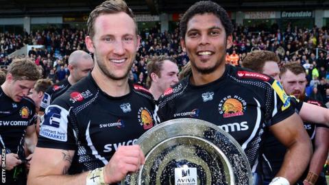 Byron McGuigan (left) and Chrysander Botha