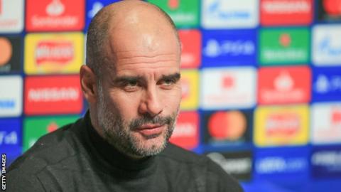 Manchester City manager Pep Guardiola