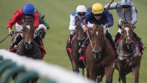 Esoterique beats Integral in the Sun Shariot stakes