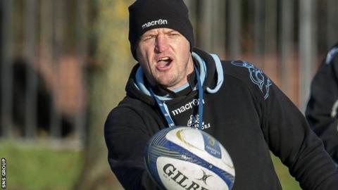 Glasgow Warriors head coach Gregor Townsend