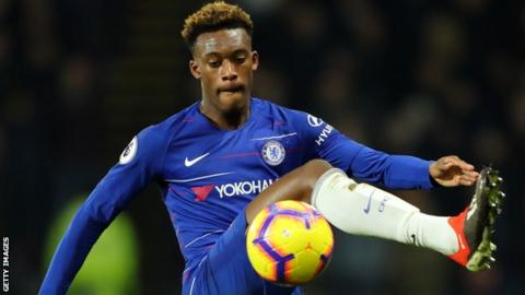 Hudson-Odoi scored his first Chelsea goal in November