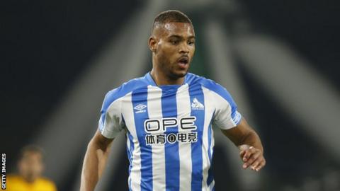 Huddersfield Town and Benin striker Steve Mounie