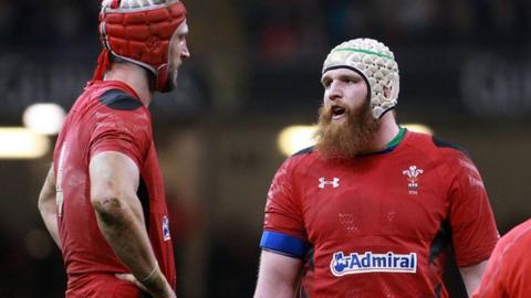 Luke Charteris and Jake Ball