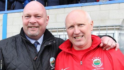 Brian McLoughlin had a successful period as assistant to David Jeffrey at Linfield