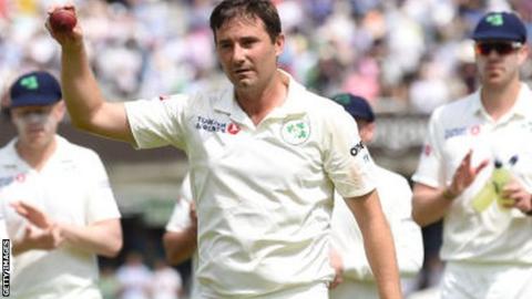 Tim Murtagh represented England at the Under-19 Cricket World Cup in 2000 before joining Ireland in 2012