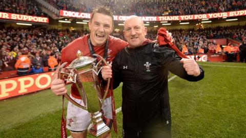 Jonathan Davies and Shaun Edwards