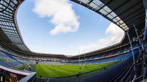 Scottish Rugby are keen to make Murrayfield a bio-safe hub