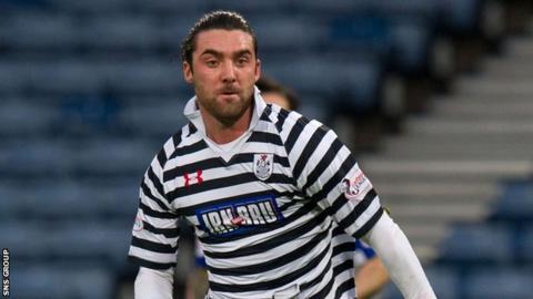 Chris Duggan was the goal hero for Queen's Park