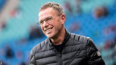 RB Leipzig coach Ralf Rangnick