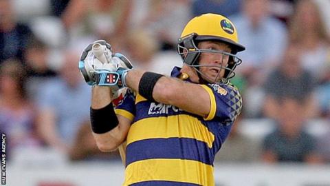 Colin Ingram hits out for Glamorgan