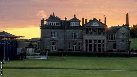 St Andrews clubhouse