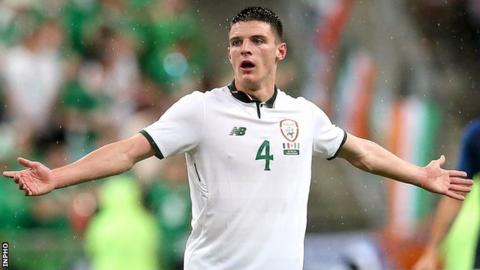 declan rice republic ireland fifa switch england confirms midfielder ham west u16 played level