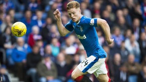 Rangers defender Aidan Wilson