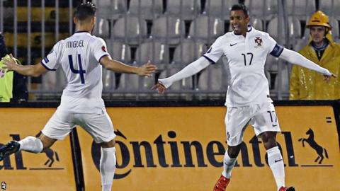 Portugal winger Nani