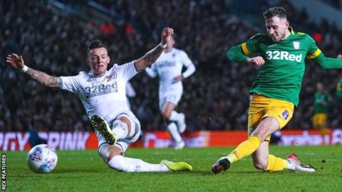 Alan Browne scores for Preston at Leeds