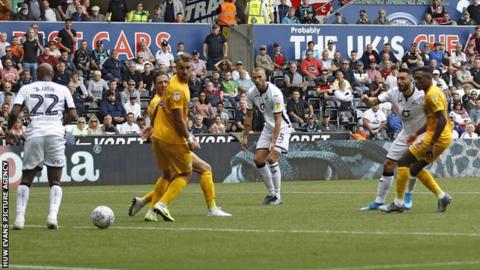 Borja shoots for Swansea