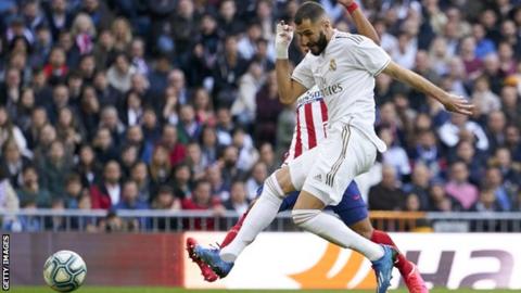 Real Madrid 1 0 Atletico Madrid Karim Benzema Goal Decides Derby