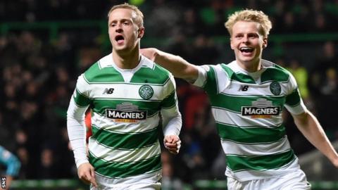 Celtic striker Leigh Griffiths