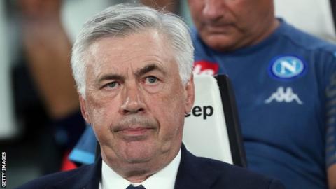 Napoli boss Carlo Ancelotti