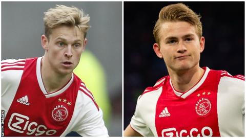 Frenkie de Jong and Matthias de Ligt