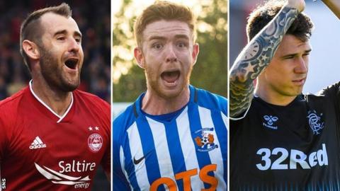 Aberdeen, Kilmarnock and Rangers