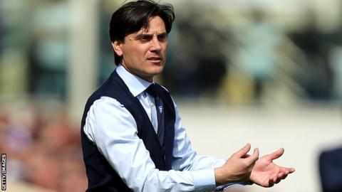 AC Milan: Vincenzo Montella new head coach at Serie A side - BBC Sport