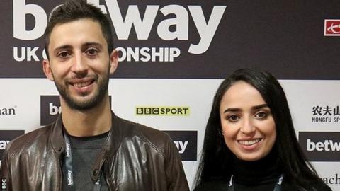 Amine Amiri and Yousra Matine