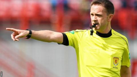 Crawford Allan is the head of referee operations at the Scottish FA