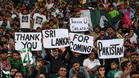 Sri Lanka played in Pakistan earlier this year in limited overs matches