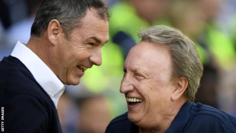 Paul Clement and Neil Warnock
