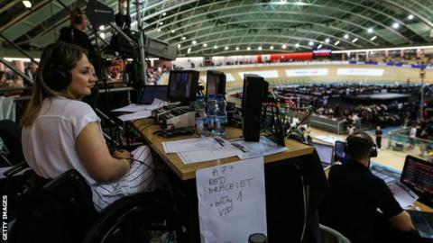 Kristina Vogel at the 2020 Track World Cycling Championships in Berlin, Germany