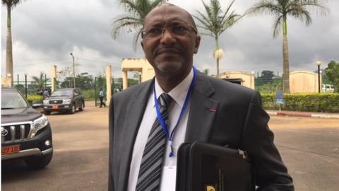 Fecafoot President Seidou Mbombo Njoya