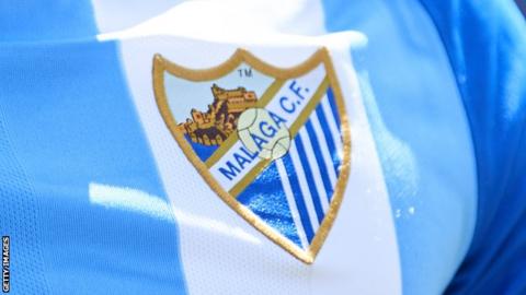 The Malaga club badge