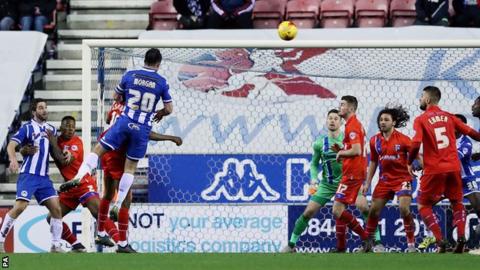 Craig Morgan scored his second goal of the season