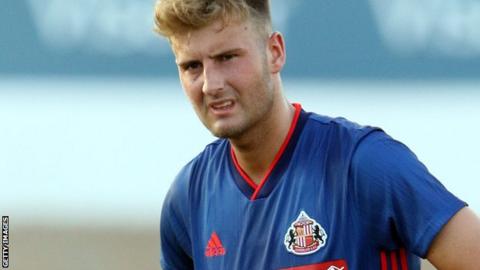 Ethan Robson in action for Sunderland
