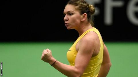Romanian number one Simona Halep