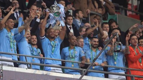 Manchester City lift the EFL Cup