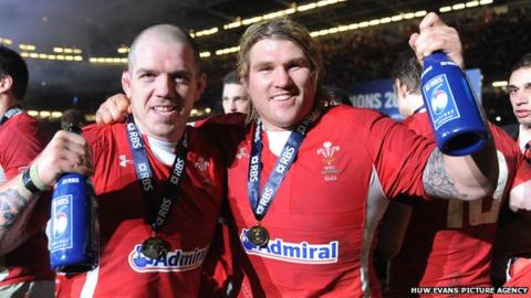Paul James and Richard Hibbard