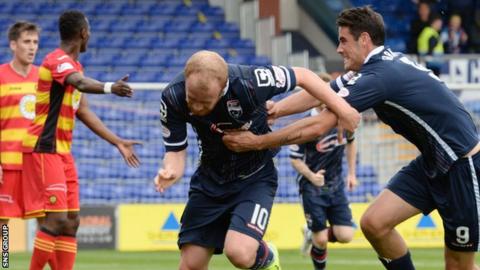 County strikers Liam Boyce and Brian Graham led the line early in the season