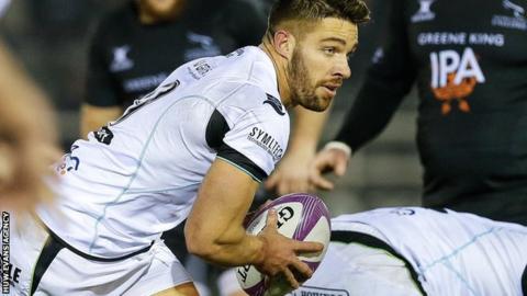 Rhys Webb in action for Ospreys